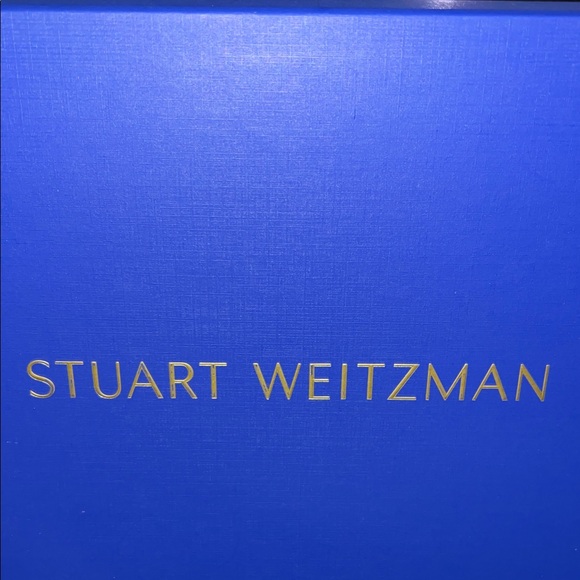 Stuart Weitzman Vibrant Blue Suede Heels - Picture 2 of 7